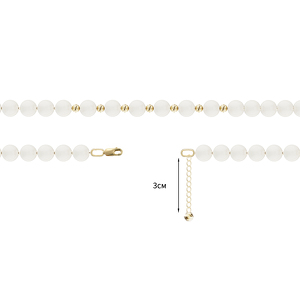 Золотой браслет с жемчугом