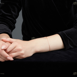 Золотой браслет «Якорь»