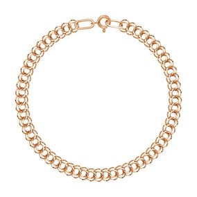 Золотой браслет «Итальянка»