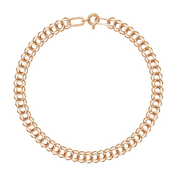 Золотой браслет «Итальянка»