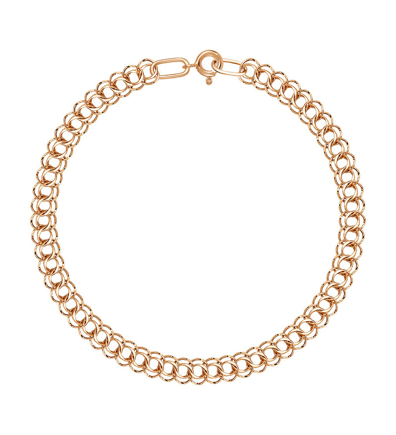 Золотой браслет «Итальянка»