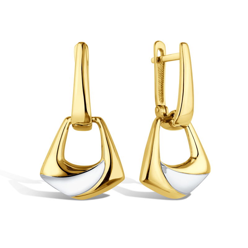 Золотые серьги