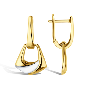 Золотые серьги