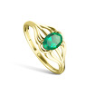 Золотое кольцо с изумрудом