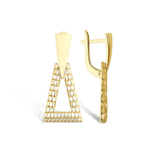 Золотые серьги