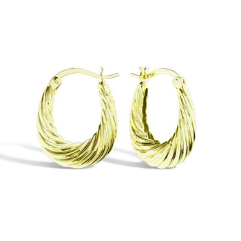 Золотые серьги «Сударушка»