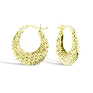 Золотые серьги «Сударушка»