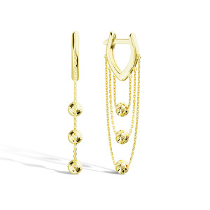 Золотые серьги «Дорика»