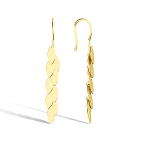 Золотые серьги «Сударушка»