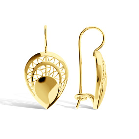 Золотые серьги