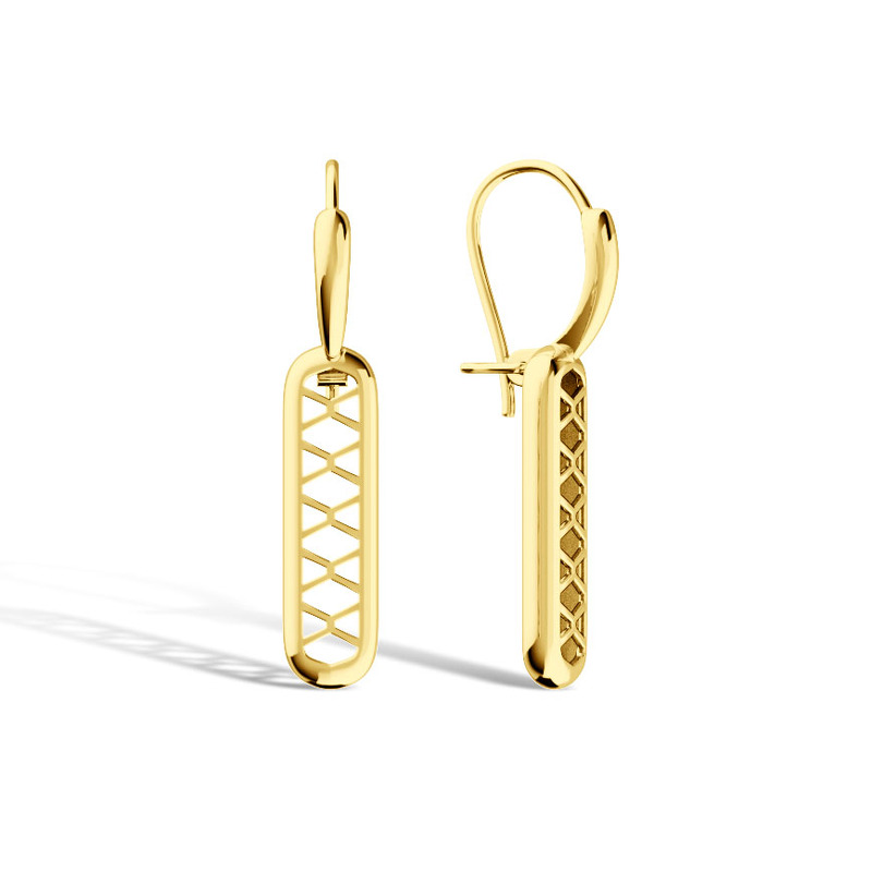 Золотые серьги