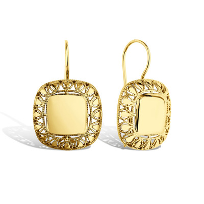 Золотые серьги «Версаль»