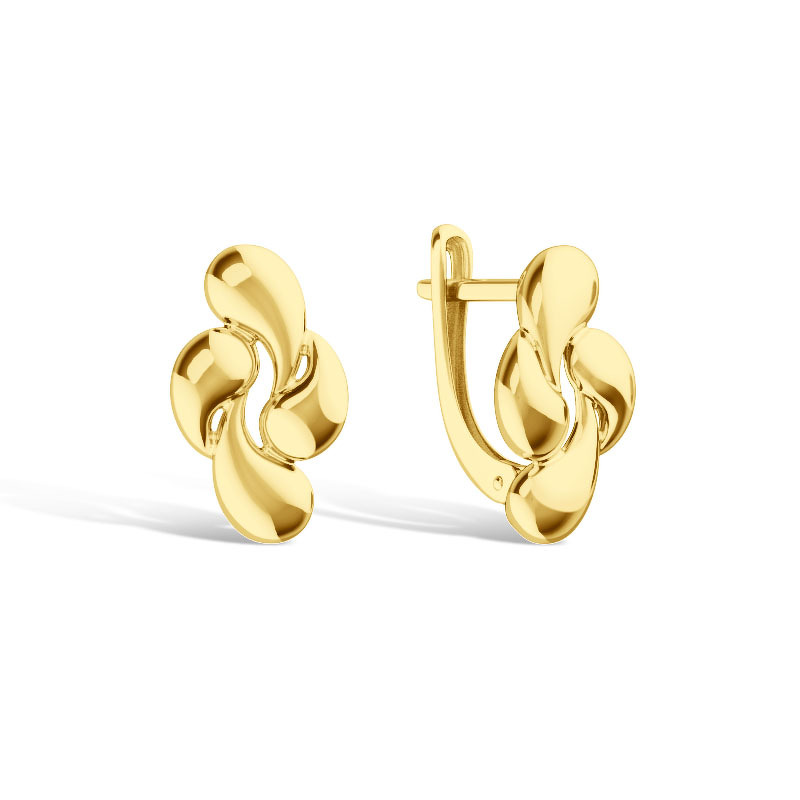 Золотые серьги