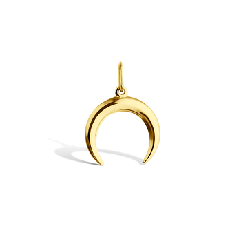 Подвеска из жёлтого золота «Лунница»