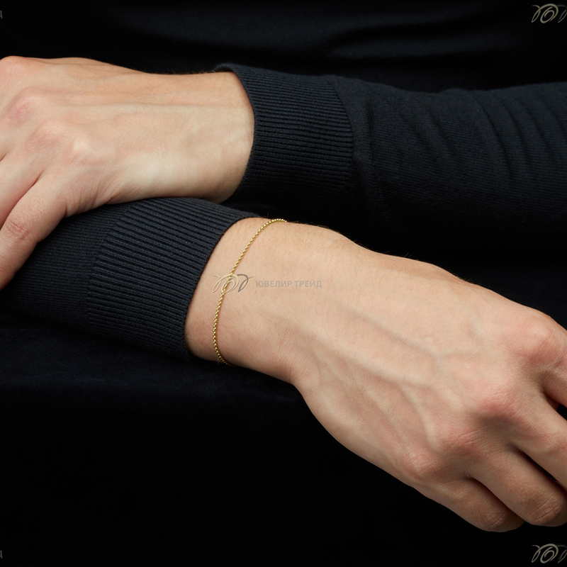 Золотой браслет «Ролло»
