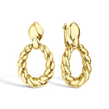 Серебряные серьги «Сударушка»