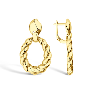 Серебряные серьги «Сударушка»