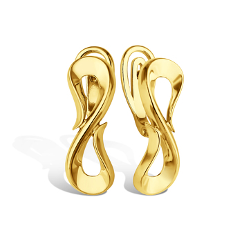 Серебряные серьги «Стихия»