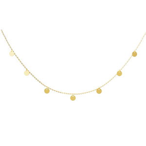 Серебряное колье