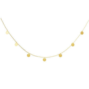 Серебряное колье