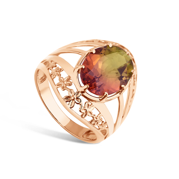 Серебряное кольцо с султанитом