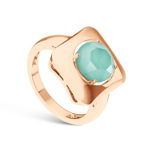 Серебряное кольцо с халцедоном