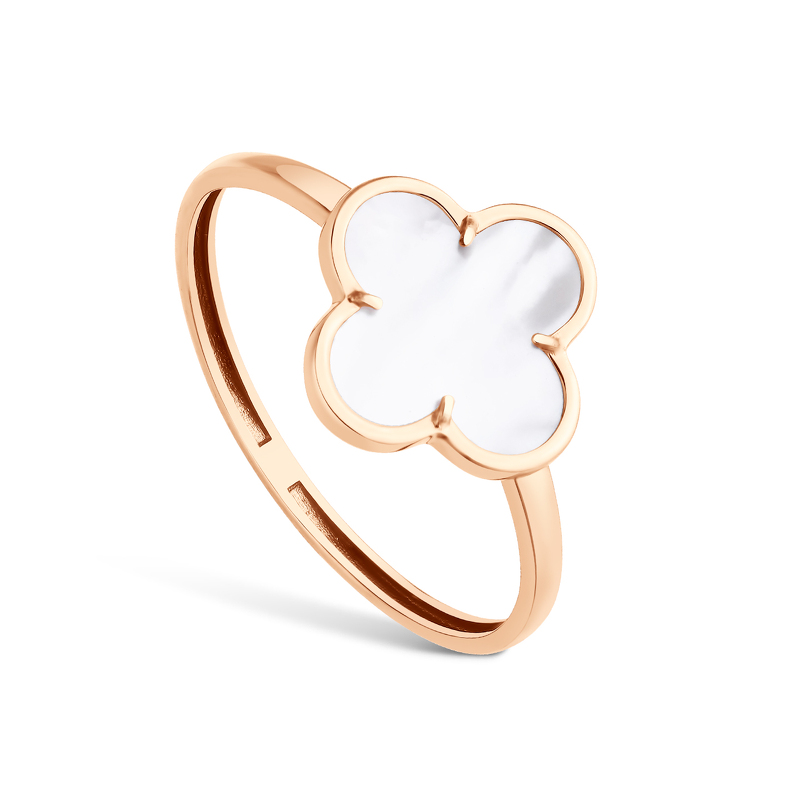 Серебряное кольцо с перламутром