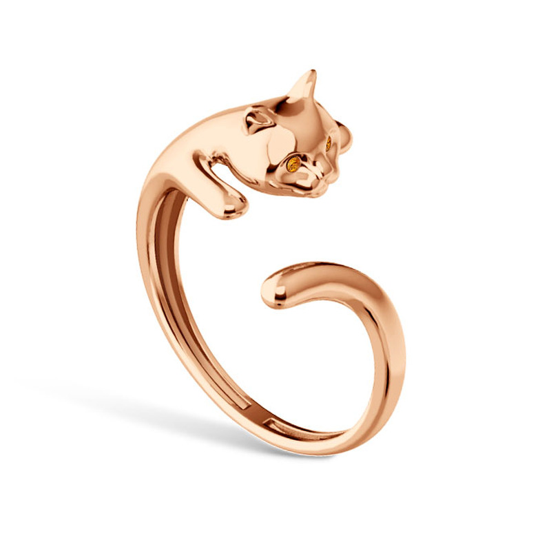 Серебряное кольцо с фианитами