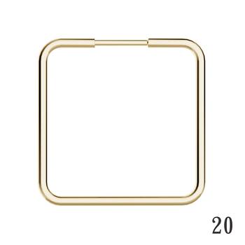 Серебряные серьги-конго «б/к»