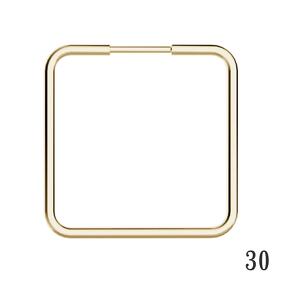 Серебряные серьги-конго