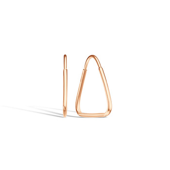 Серебряные серьги-конго «б/к»