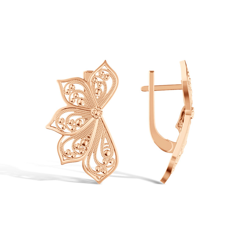 Серебряные серьги