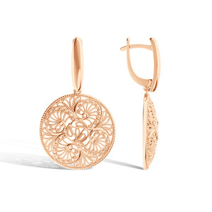 Серебряные серьги