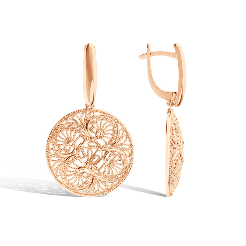 Серебряные серьги