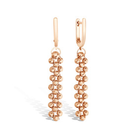 Серебряные серьги «Дорика»