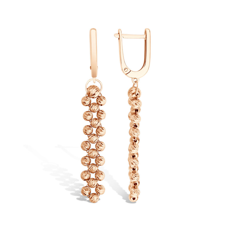 Серебряные серьги «Дорика»