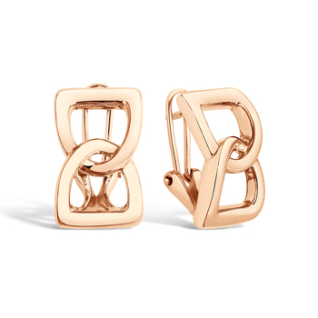 Серебряные серьги «Якорь света»