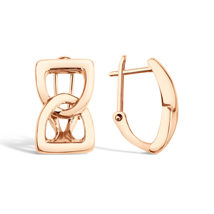 Серебряные серьги «Якорь света»