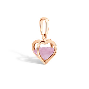 Серебряная подвеска с кварцем