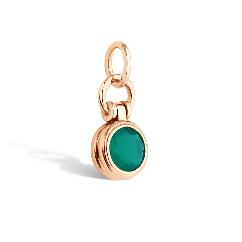 Серебряная подвеска с агатом