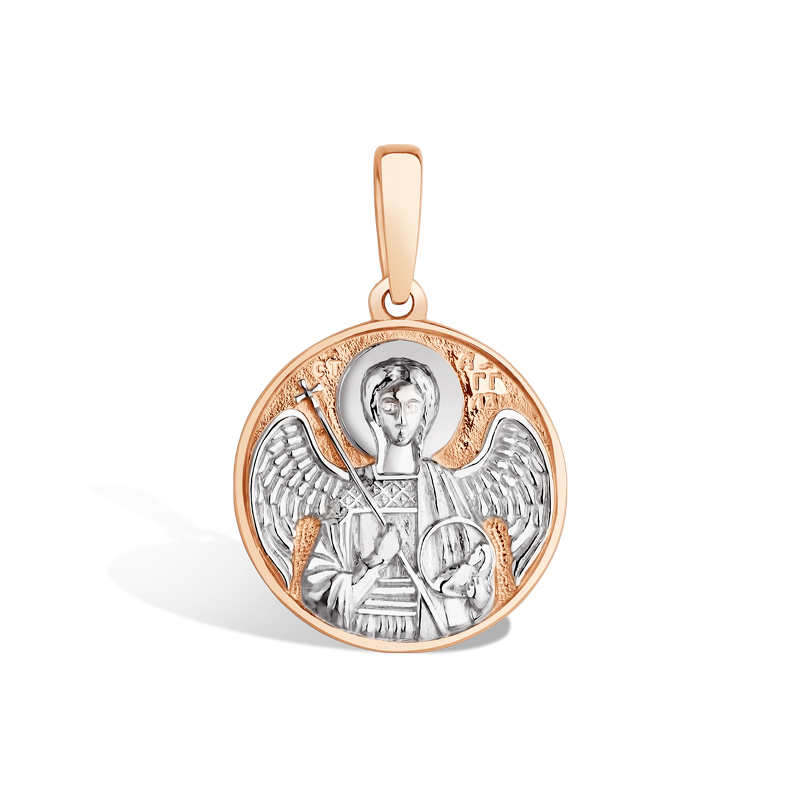 Серебряная подвеска «Архангел Михаил»