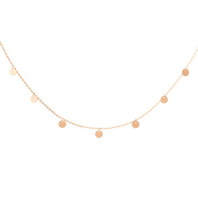 Серебряное колье