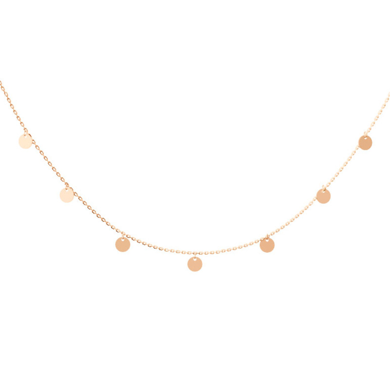 Серебряное колье