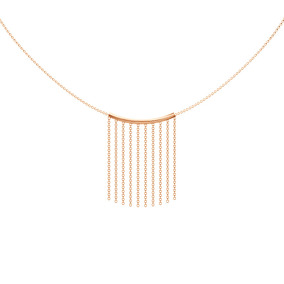 Серебряное колье