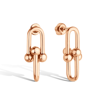 Серебряные серьги-пусеты