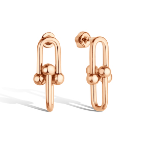 Серебряные серьги-пусеты