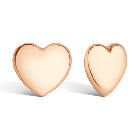 Серебряные серьги-пусеты «Нежность»