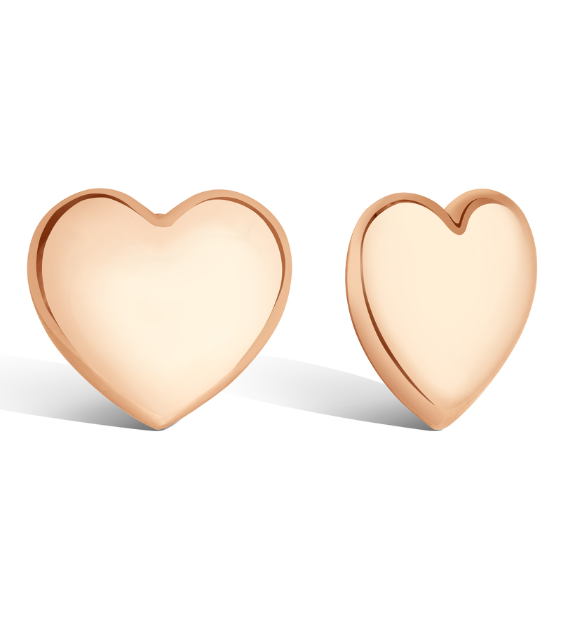 Серебряные серьги-пусеты «Нежность»