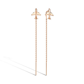 Серебряные серьги-продевки «Серьги-продевки»