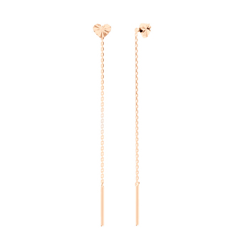 Серебряные серьги-продевки 80-5243